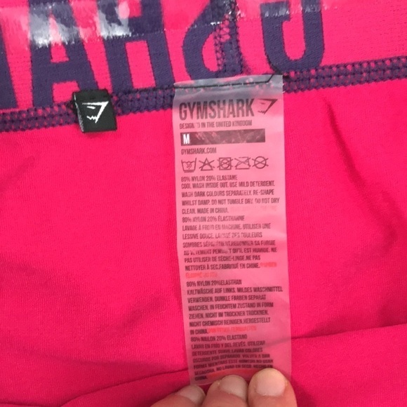 Gymshark Bright Pink Leggings - Picture 2 of 4